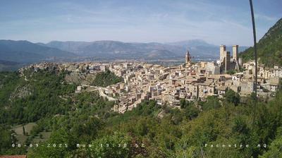 immagine della webcam nei dintorni di Ortona dei Marsi: webcam Pacentro