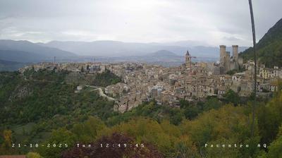 immagine della webcam nei dintorni di Casoli: webcam Pacentro