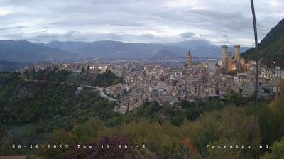 immagine della webcam nei dintorni di Pretoro: webcam Pacentro