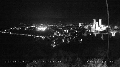 immagine della webcam nei dintorni di Rocca Pia: webcam Pacentro