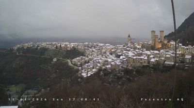 immagine della webcam nei dintorni di Sant'Eufemia a Maiella: webcam Pacentro