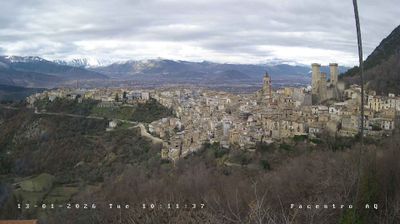 immagine della webcam nei dintorni di Cansano: webcam Pacentro