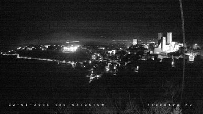 immagine della webcam nei dintorni di Roccaraso: webcam Pacentro