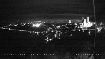 immagine della webcam nei dintorni di Civitella Messer Raimondo: webcam Pacentro