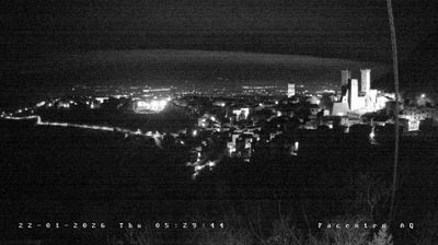 immagine della webcam nei dintorni di Rapino: webcam Pacentro