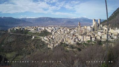 immagine della webcam nei dintorni di Civitaluparella: webcam Pacentro