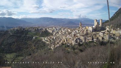 immagine della webcam nei dintorni di Rocca Pia: webcam Pacentro
