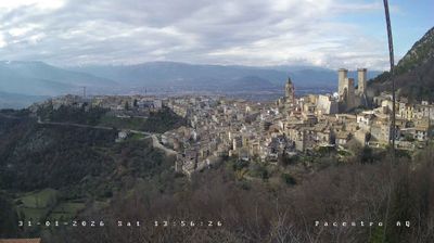 immagine della webcam nei dintorni di Aremogna: webcam Pacentro