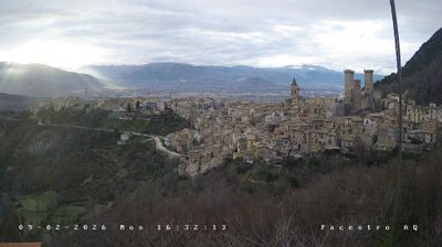 immagine della webcam nei dintorni di Caramanico Terme: webcam Pacentro