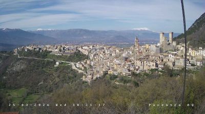 immagine della webcam nei dintorni di Bisegna: webcam Pacentro