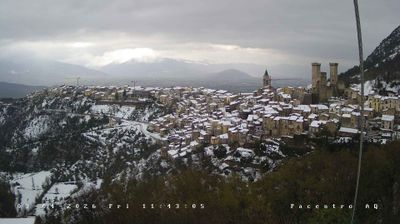 immagine della webcam nei dintorni di Campo di Giove: webcam Pacentro