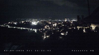 immagine della webcam nei dintorni di Ortona dei Marsi: webcam Pacentro