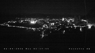 immagine della webcam nei dintorni di Caramanico Terme: webcam Pacentro