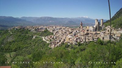 immagine della webcam nei dintorni di Rivisondoli: webcam Pacentro