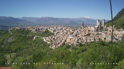 immagine della webcam nei dintorni di Roccaraso: webcam Pacentro