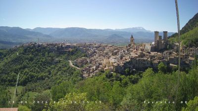 immagine della webcam nei dintorni di Campo di Giove: webcam Pacentro