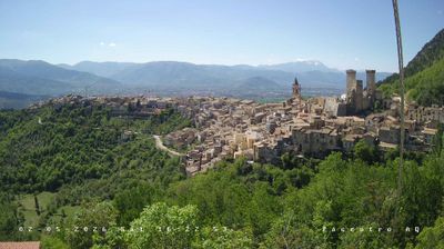 immagine della webcam nei dintorni di Pettorano sul Gizio: webcam Pacentro
