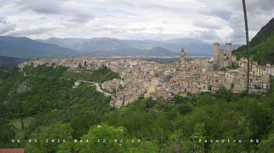 immagine della webcam nei dintorni di Civitaluparella: webcam Pacentro
