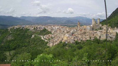 immagine della webcam nei dintorni di Rocca Pia: webcam Pacentro