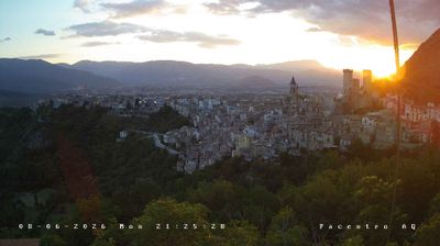 immagine della webcam nei dintorni di Rapino: webcam Pacentro