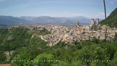 immagine della webcam nei dintorni di Pretoro: webcam Pacentro
