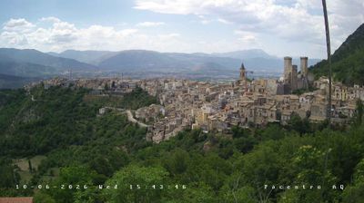 immagine della webcam nei dintorni di Pretoro: webcam Pacentro