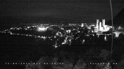 immagine della webcam nei dintorni di Campo di Giove: webcam Pacentro