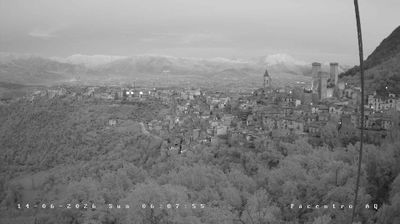 immagine della webcam nei dintorni di Caramanico Terme: webcam Pacentro