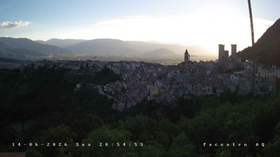 immagine della webcam nei dintorni di Caramanico Terme: webcam Pacentro