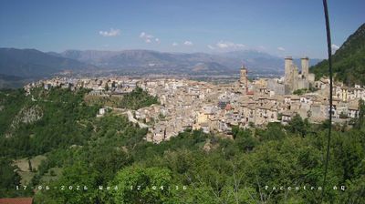 immagine della webcam nei dintorni di Pettorano sul Gizio: webcam Pacentro