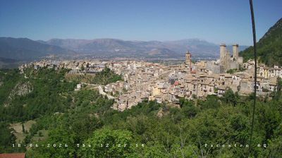 immagine della webcam nei dintorni di Scanno: webcam Pacentro