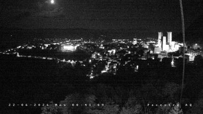 immagine della webcam nei dintorni di Rocca Pia: webcam Pacentro