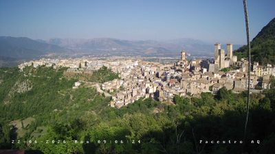 immagine della webcam nei dintorni di Pescocostanzo: webcam Pacentro