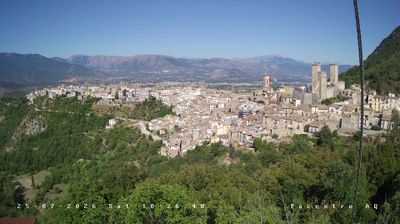 immagine della webcam nei dintorni di Rivisondoli: webcam Pacentro