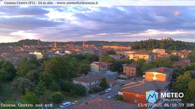 immagine della webcam nei dintorni di Forli' Ridolfi: webcam Cesena
