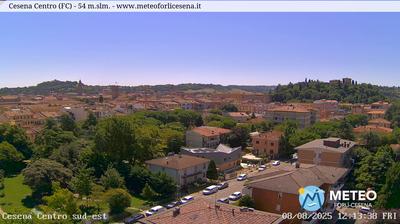 immagine della webcam nei dintorni di Castrocaro Terme e Terra del Sole: webcam Cesena