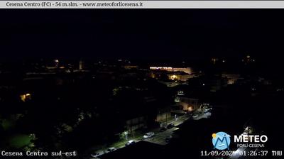immagine della webcam nei dintorni di Forli' Ridolfi: webcam Cesena