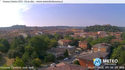 immagine della webcam nei dintorni di Castrocaro Terme e Terra del Sole: webcam Cesena