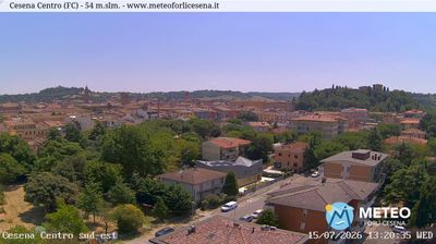 immagine della webcam nei dintorni di Castrocaro Terme e Terra del Sole: webcam Cesena
