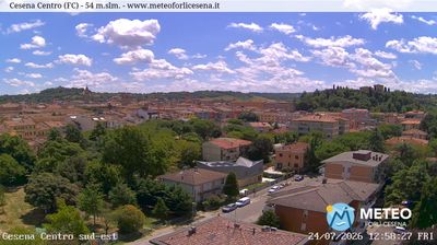 immagine della webcam nei dintorni di Villafranca di Forlì: webcam Cesena