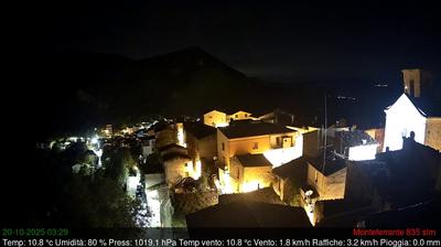 immagine della webcam nei dintorni di Mafalda: webcam Monteferrante