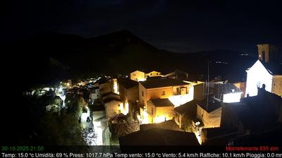 immagine della webcam nei dintorni di Bagnoli del Trigno: webcam Monteferrante