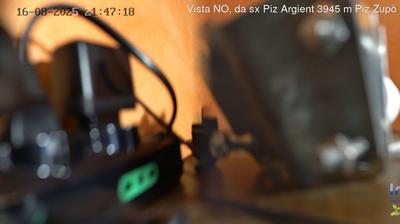 immagine della webcam nei dintorni di Carosello 3000: webcam Pizzo Bernina