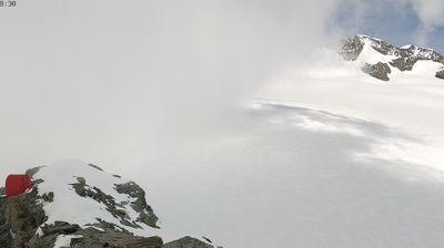 immagine della webcam nei dintorni di Chiesa in Valmalenco: webcam Pizzo Bernina