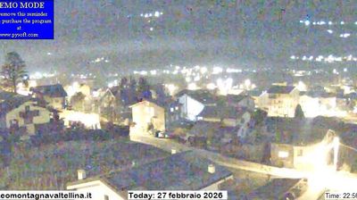 immagine della webcam nei dintorni di Teglio: webcam Montagna in Valtellina