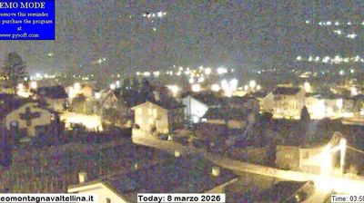 immagine della webcam nei dintorni di Dosso Pasò: webcam Montagna in Valtellina