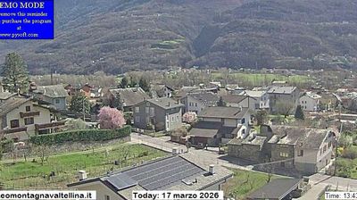 immagine della webcam nei dintorni di Chiesa in Valmalenco: webcam Montagna in Valtellina