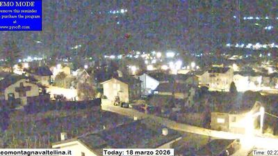 immagine della webcam nei dintorni di Val di Mello: webcam Montagna in Valtellina