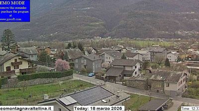 immagine della webcam nei dintorni di Val di Mello: webcam Montagna in Valtellina
