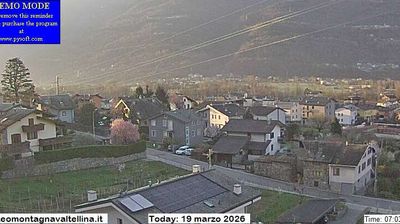 immagine della webcam nei dintorni di Forcola: webcam Montagna in Valtellina